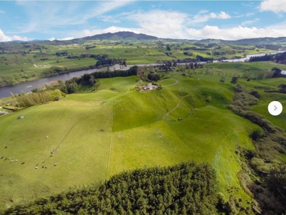 Above The River Karapiro Bed & Breakfast Exteriör bild